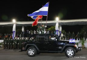 Desfile Militar “Pueblo Ejército” en saludo al 43 aniversario de fundación del Ejército de Nicaragua