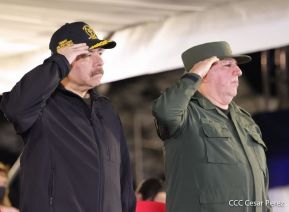 Desfile Militar “Pueblo Ejército” en saludo al 43 aniversario de fundación del Ejército de Nicaragua