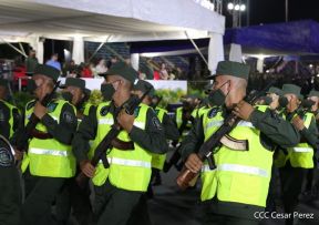 Desfile Militar “Pueblo Ejército” en saludo al 43 aniversario de fundación del Ejército de Nicaragua