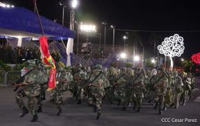 Desfile Militar “Pueblo Ejército” en saludo al 43 aniversario de fundación del Ejército de Nicaragua