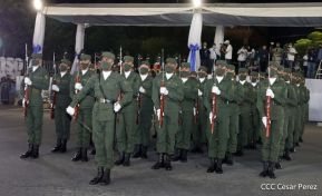Desfile Militar “Pueblo Ejército” en saludo al 43 aniversario de fundación del Ejército de Nicaragua