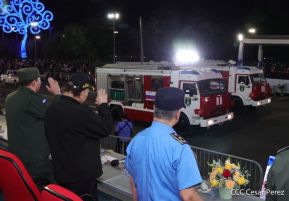 Desfile Militar “Pueblo Ejército” en saludo al 43 aniversario de fundación del Ejército de Nicaragua