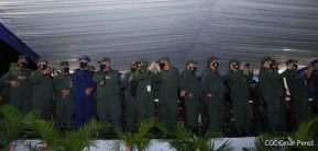 Desfile Militar “Pueblo Ejército” en saludo al 43 aniversario de fundación del Ejército de Nicaragua