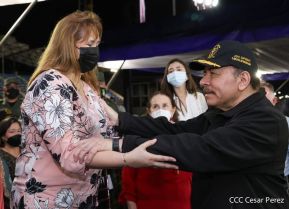Desfile Militar “Pueblo Ejército” en saludo al 43 aniversario de fundación del Ejército de Nicaragua