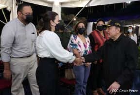 Desfile Militar “Pueblo Ejército” en saludo al 43 aniversario de fundación del Ejército de Nicaragua
