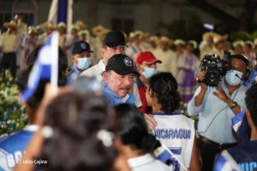 Acto de Recibimiento de la Antorcha de la Libertad y la Hermandad Centroamericana