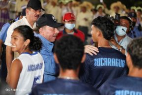 Acto de Recibimiento de la Antorcha de la Libertad y la Hermandad Centroamericana