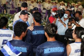 Acto de Recibimiento de la Antorcha de la Libertad y la Hermandad Centroamericana