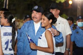 Acto de Recibimiento de la Antorcha de la Libertad y la Hermandad Centroamericana