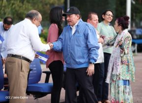 Acto de Recibimiento de la Antorcha de la Libertad y la Hermandad Centroamericana