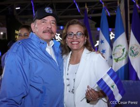 Acto de Recibimiento de la Antorcha de la Libertad y la Hermandad Centroamericana