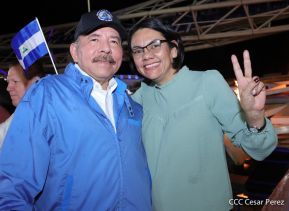 Acto de Recibimiento de la Antorcha de la Libertad y la Hermandad Centroamericana