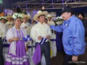 Acto de Recibimiento de la Antorcha de la Libertad y la Hermandad Centroamericana