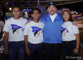 Acto de Recibimiento de la Antorcha de la Libertad y la Hermandad Centroamericana