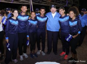 Acto de Recibimiento de la Antorcha de la Libertad y la Hermandad Centroamericana