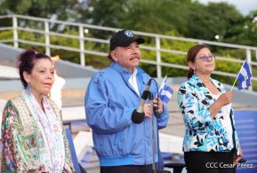 Acto de Recibimiento de la Antorcha de la Libertad y la Hermandad Centroamericana