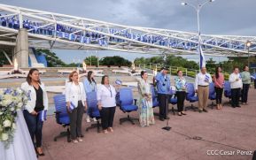 Acto de Recibimiento de la Antorcha de la Libertad y la Hermandad Centroamericana