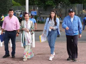 Acto de Recibimiento de la Antorcha de la Libertad y la Hermandad Centroamericana