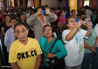 Cardenal Brenes participa en Viacrucis en Carazo