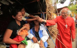 Carretas peregrinas llegan a Popoyuapa en un ambiente de fe y devoción