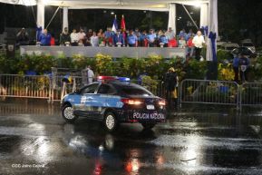 Desfile Policial "En Fuerzas de Victorias" desde la Avenida de Bolívar a Chávez