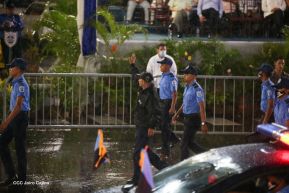 Desfile Policial "En Fuerzas de Victorias" desde la Avenida de Bolívar a Chávez