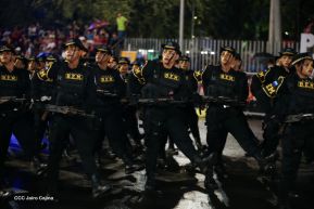Desfile Policial "En Fuerzas de Victorias" desde la Avenida de Bolívar a Chávez