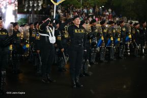 Desfile Policial "En Fuerzas de Victorias" desde la Avenida de Bolívar a Chávez