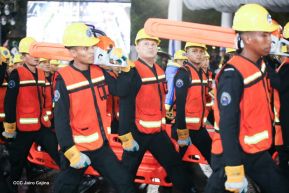 Desfile Policial "En Fuerzas de Victorias" desde la Avenida de Bolívar a Chávez