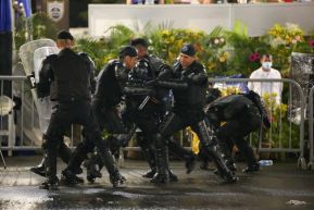 Desfile Policial "En Fuerzas de Victorias" desde la Avenida de Bolívar a Chávez