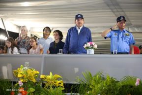 Desfile Policial "En Fuerzas de Victorias" desde la Avenida de Bolívar a Chávez