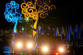 Desfile Policial "En Fuerzas de Victorias" desde la Avenida de Bolívar a Chávez