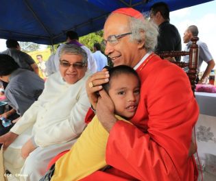 Carretas peregrinas llegan a Popoyuapa en un ambiente de fe y devoción