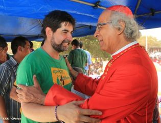 Carretas peregrinas llegan a Popoyuapa en un ambiente de fe y devoción