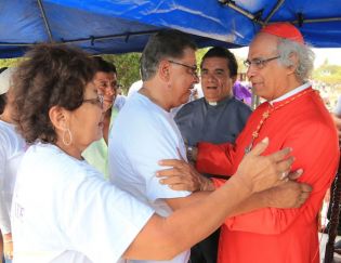Carretas peregrinas llegan a Popoyuapa en un ambiente de fe y devoción
