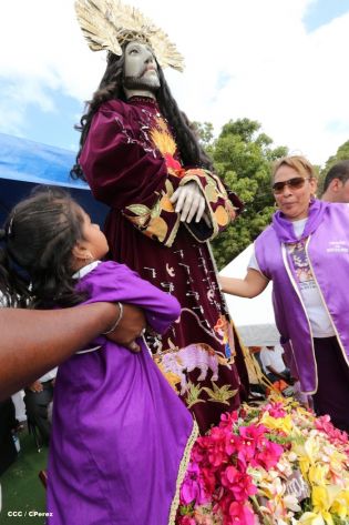 Carretas peregrinas llegan a Popoyuapa en un ambiente de fe y devoción