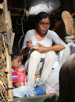 Carretas peregrinas llegan a Popoyuapa en un ambiente de fe y devoción