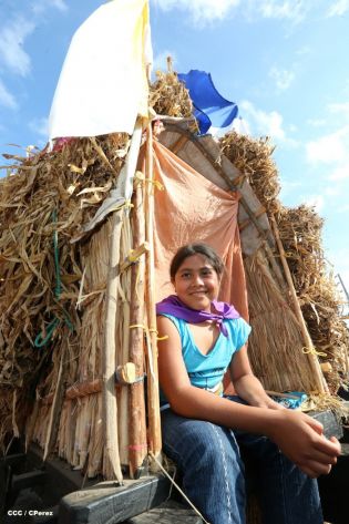 Carretas peregrinas llegan a Popoyuapa en un ambiente de fe y devoción