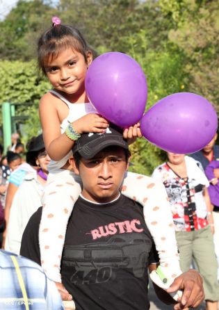 Carretas peregrinas llegan a Popoyuapa en un ambiente de fe y devoción