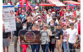 Conmemoración de los 45 años de la caída en combate del Comandante Pedro Aráuz Palacios