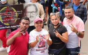 Conmemoración de los 45 años de la caída en combate del Comandante Pedro Aráuz Palacios