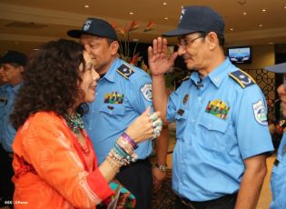 Presidente Daniel y Compañera Rosario clausuran XXIII Reunión de mandos de la Policía Nacional