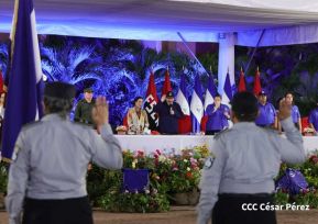 Acto de conmemoración del 43 aniversario del Ministerio de Gobernación.