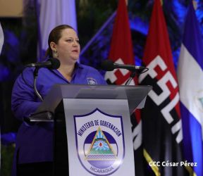Acto de conmemoración del 43 aniversario del Ministerio de Gobernación.