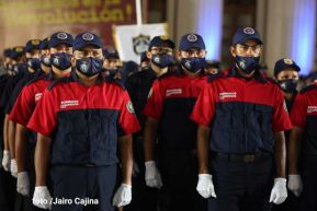 Acto de conmemoración del 43 aniversario del Ministerio de Gobernación.