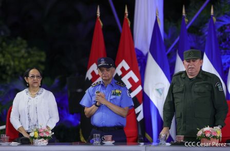 Acto de conmemoración del 43 aniversario del Ministerio de Gobernación.