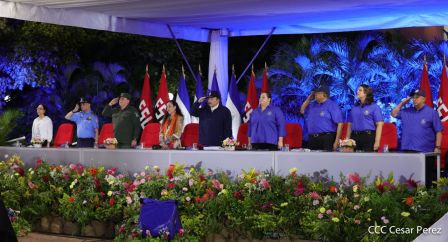 Acto de conmemoración del 43 aniversario del Ministerio de Gobernación.