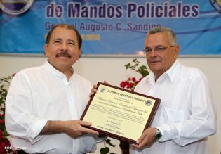 Presidente Daniel y Compañera Rosario clausuran XXIII Reunión de mandos de la Policía Nacional