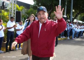 Presidente Daniel Ortega y Vicepresidenta Rosario Murillo votan en Elecciones Soberanas 2022
