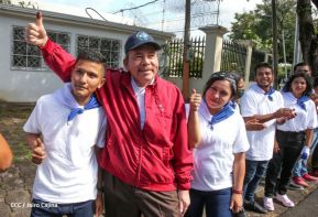 Presidente Daniel Ortega y Vicepresidenta Rosario Murillo votan en Elecciones Soberanas 2022